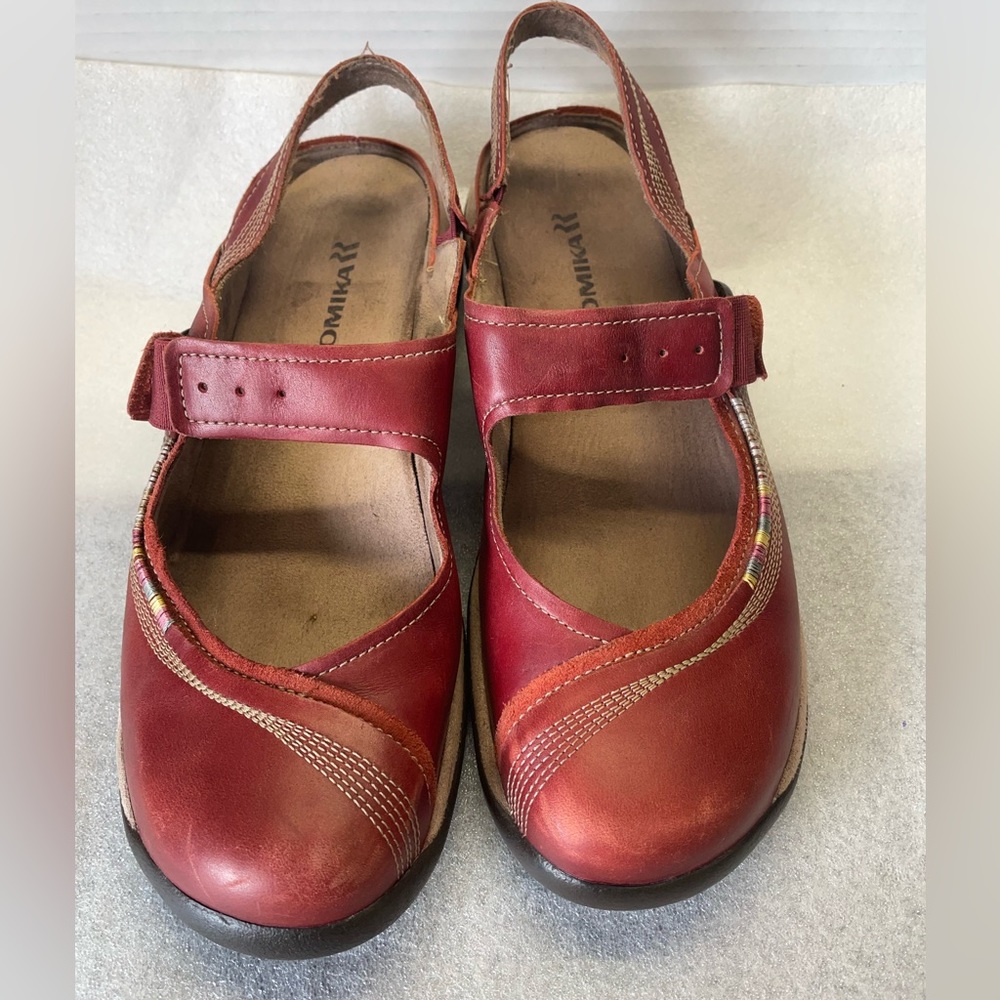 Romika Millie-32 Red Leather Size 9-9-1/2 (40)
